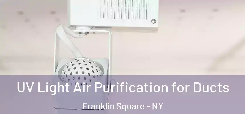  UV Light Air Purification for Ducts Franklin Square - NY